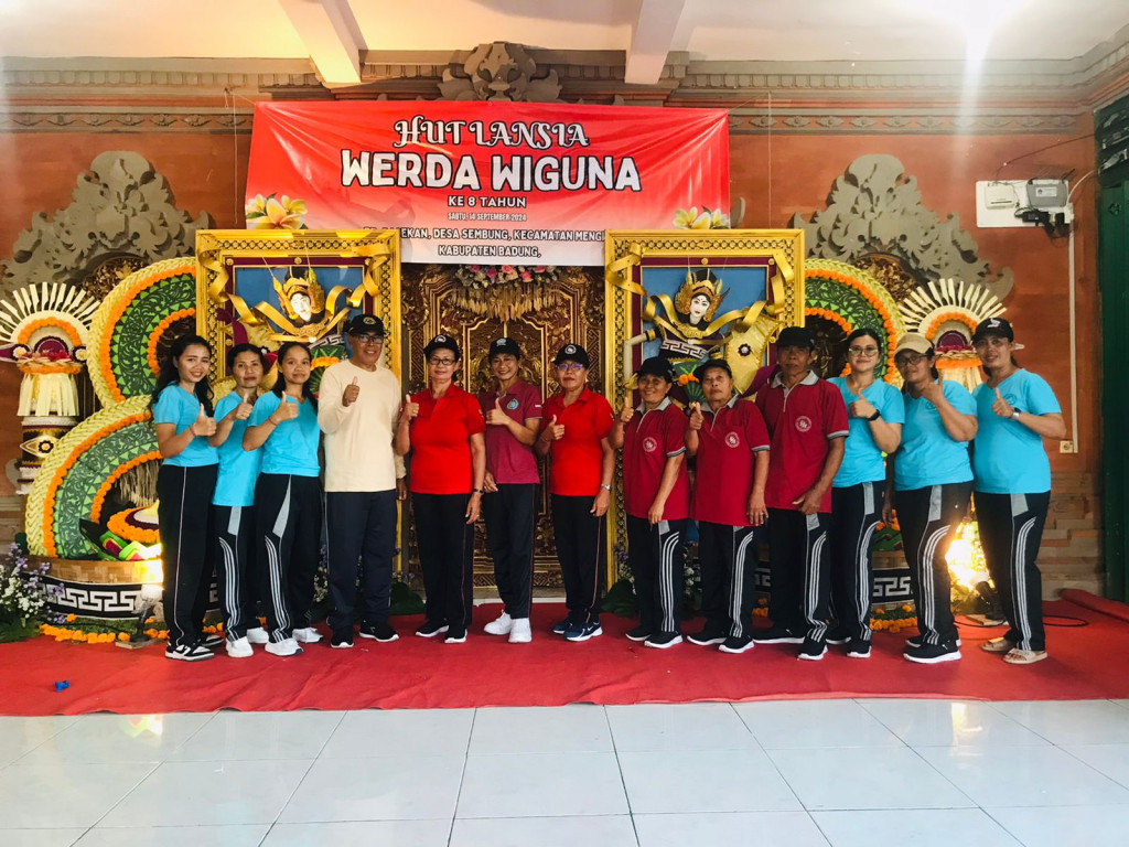 Pelaksanaan Hut Lansia Werda Wiguna Banjar Pasekan